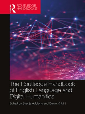 cover image of The Routledge Handbook of English Language and Digital Humanities